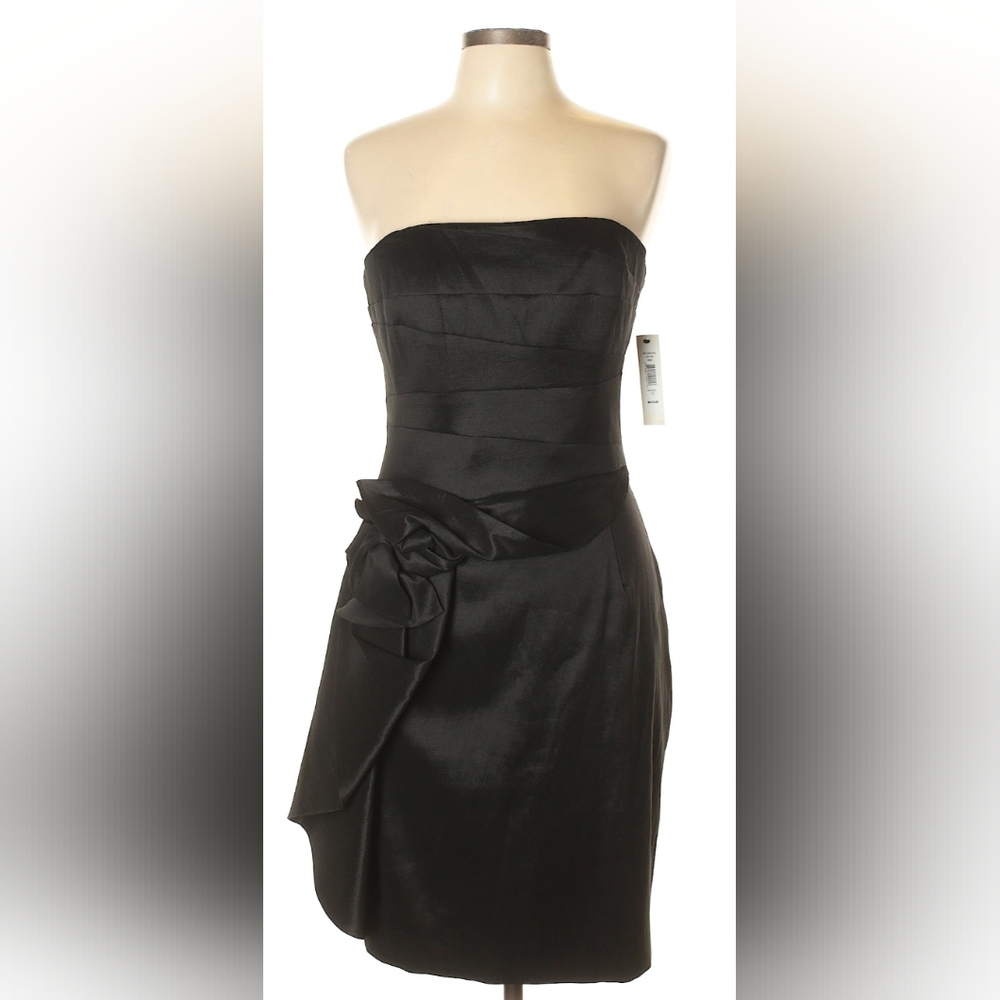 Badgley Mischka NWT Black Cocktail Dress, size 12
